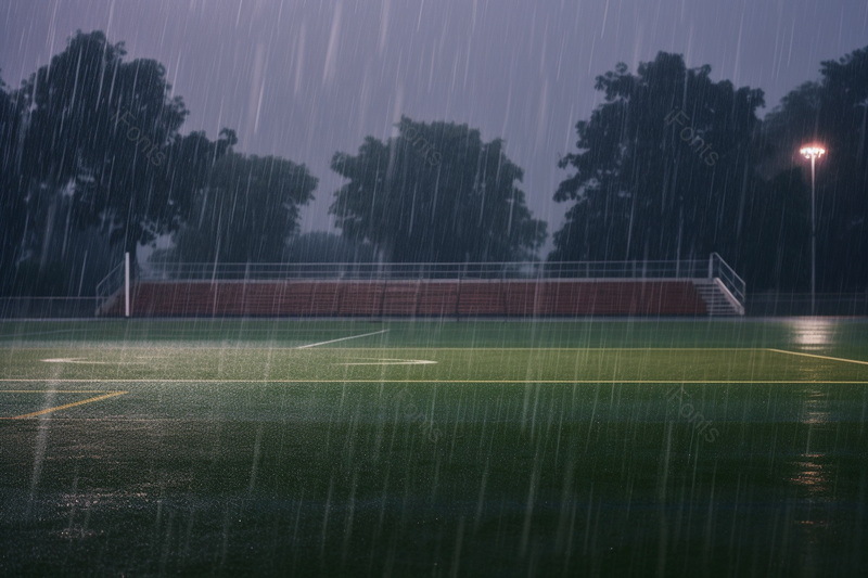 暴雨天气素材清晰的摄影图高清的图片十雨天的校园风景,高清,摄影图,摄影图片,图片大全,摄影图免费下载